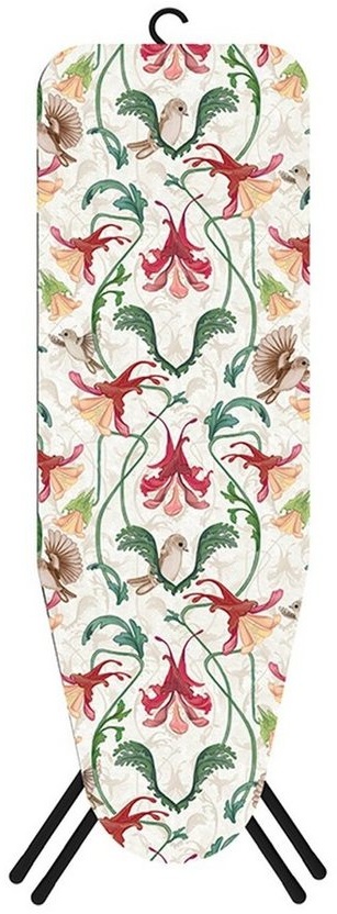 Produktbild HTI-Living Bügelbrett Bügelbrett Rosalinde Weiß, Bügelfläche 112x38 cm, Bügelfläche 112 x 38 cm weiß