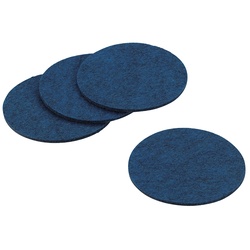 Untersetzer Alia Filz petrol 4Stk 0,4cm 10,0cmØ