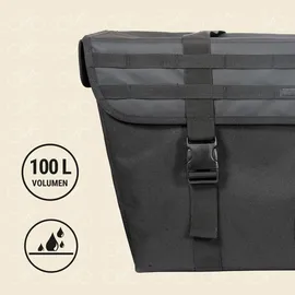 Prophete Doppelpacktasche Longtail schwarz