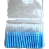 Interdentalbürsten 100 Teile/schachtel Interdentalbürsten Gesundheits Zahn Escova Reiniger Kieferorthopädische Dental Zähne Pinsel Oral Hygiene Werkzeug(100pcs blue 1.2mm)