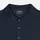 Olymp Poloshirt aus Leinen-Elasthan-Mix, marine, L,
