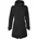 Fahrrad Damen regen parka Schwarz S
