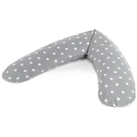 Theraline Stillkissen 180 cm Sterne Grau