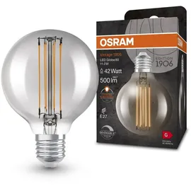 Osram Ledvance Vintage 1906 Globe 80 11W/818 E27 DIM (090783)
