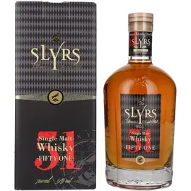Slyrs Fifty One Single Malt 51% vol 0,7 l Geschenkbox