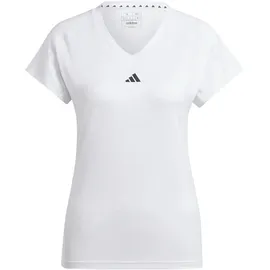 Adidas AEROREADY Train Essentials Minimal Branding V-Neck T-Shirt White L