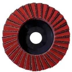 Kombi-Lamellenschleifteller 125 mm, grob, aus Viesmaterial und Schleifpapier (626369000)