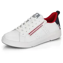 Rieker 41906 snow-white true-red 40