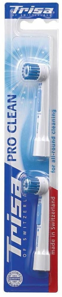 TRISA Têtes de recharges de brosses à dents Pro clean 1 pc(s) brosse(s) à dents