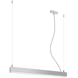 SOLLUX LIGHTING Hängeleuchte "PINNE", grau, H: 150cm, Lampen, Slush -Einstellung