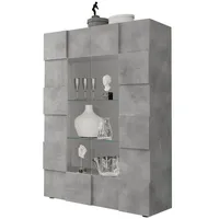 INOSIGN Vitrine »Dama Höhe 166 cm, Breite 121 cm,