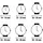 Time-IT Unisex-Uhr Time-It ZERO_A3 (Ø 40 mm)