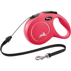flexi Seil-Leine New Classic rot M 8 m Hundezubehör