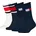 TH KIDS SOCK 4P FLAG SPORT STRIPE ECOM 31-34