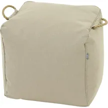Siena Garden Sitzhocker Integral Polyester 46 x 48 x 46 cm Beige