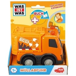 WAS IST WAS Dickie Toys Müllabfuhr. Set (Fahrzeug + Buch)