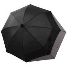 Doppler Regenschirm Fiber Long Automatic Move Black / Grey
