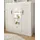 furn.design Highboard Fiastra 140 x 146 cm Weiß