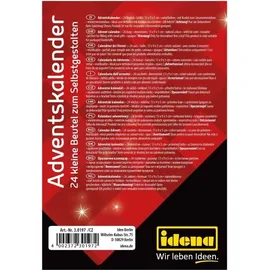 IDENA Adventskalender zum Selbstgestalten 2021 30197