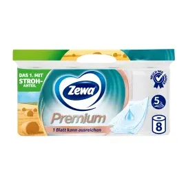 Zewa Toilettenpapier Premium 5-lagig (8x110 Blatt