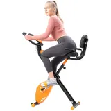 CITYSPORTS Heimtrainer,Fitnessbike Faltbares, Heimtrainer mit LCD-Display, einstellbare Widerstandsstufen, für den Heim- und Bürogebrauch, ‎CS01