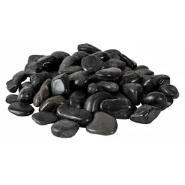Intergarden Zierkies Dekosteine 3-5 cm 10 kg Schwarz