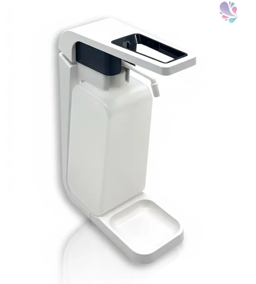 Blanc Hygienic Hebelspender für 1 Liter Seife, Desinfektion, super ergiebig, Wandmontage