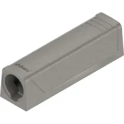 Blum TIP-ON Adapterplatte für Türen, Kurzversion, Schrauben, nickel-lackiert