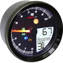 Koso North America TNT-04 Multifunktions-Tachometer Schwarz
