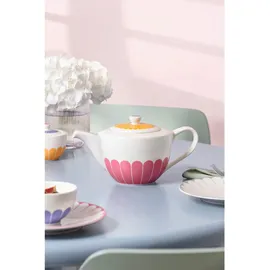 Villeroy & Boch Teekanne Fleur 1200 ml Premium Porcelain Bunt