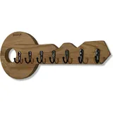 Schlüsselhalter Aus Holz, Eiche