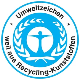 S+W Spezialkübel oval, schwarz 90 L