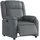 vidaXL Relaxsessel Elektrisch Kunstleder 95 x 99 x 95 cm Grau mit Massagefunktion
