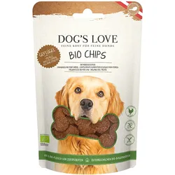 Dog's Love Bio 150 Gramm Hundesnacks Chips Geflügel