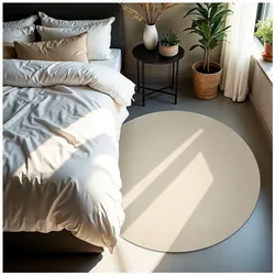tectake® Kurzflorteppich, verschiedene Größen und Farben, allergikerfreundlich, rutschfeste Unterseite