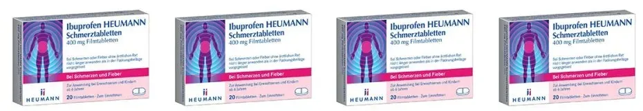 Ibuprofen Heumann Schmerztabletten 400mg