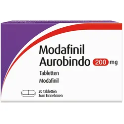 Modafinil Aurobindo 200 mg Tabletten 20 St