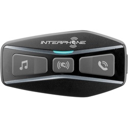 Interphone U-com 4 Bluetooth Kommunikationssystem Einzelset, schwarz