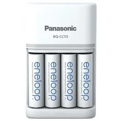 eneloop Akku-Ladegerät »Smart Plus Charger BQ-CC55« weiß weiß