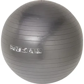 ENERGETICS Unisex – Erwachsene Basic Gymnastik-Ball, Black, One Size