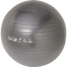 Energetics Unisex – Erwachsene Basic Gymnastik-Ball, Black, One Size