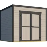 Weka Batu 2 2,50 x 2,50 m Hellgrau