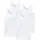 SCHIESSER Unterhemd 4er Pack - ärmellos, Cotton Essentials, Feinripp, Weiß XL