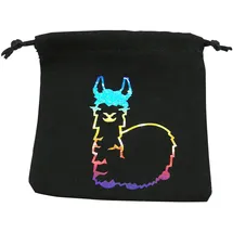Q Workshop Q-Workshop LLA10 - Fabulous Llama Dice Bag