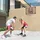 sportnow Basketballkorb, rot Kunststoff B/H/L: ca. 61x73x113 cm, - Rot, Schwarz, Transparent