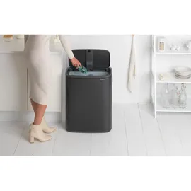Brabantia Touch Bin 60 l Schwarz