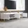 Okwish TV-Lowboard 170x35x47,5 cm Weiß Metall/MDF/Holzwerkstoff