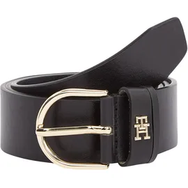 Tommy Hilfiger Damengürtel Leder 3,5 cm Schwarz 70