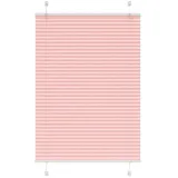vidaXL Plissee Rosa 85x150 cm Stoffbreite 84,4 cm Polyester