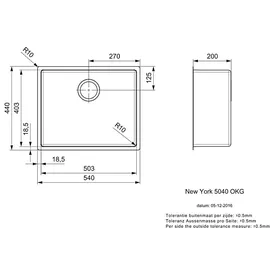 Reginox New York Küchenspüle, R28131,